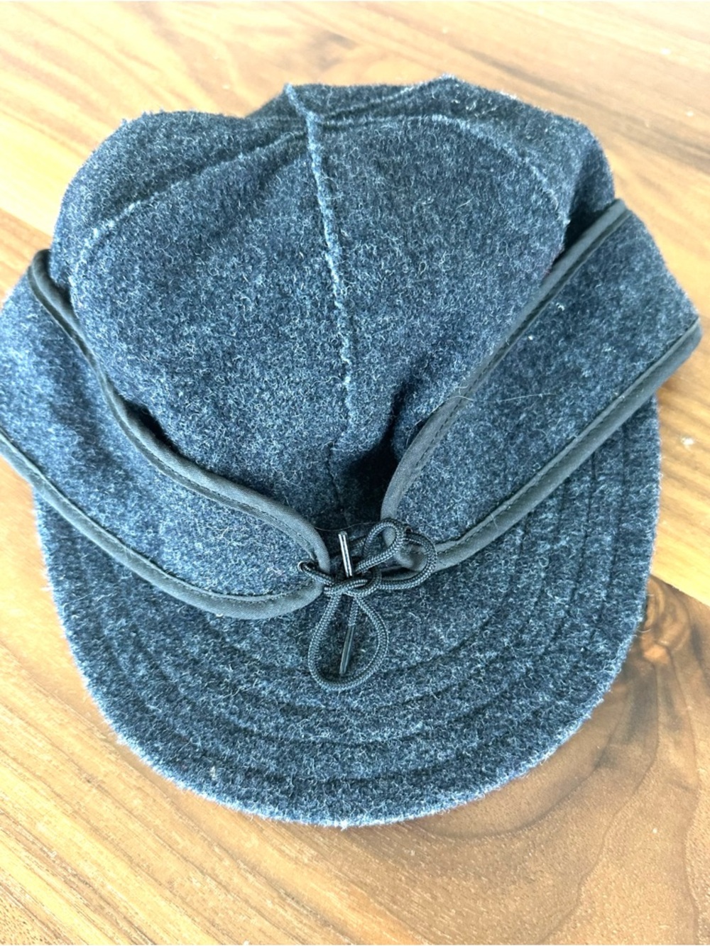 Stormy Kromer Wool Winter Cap with Chin Cord